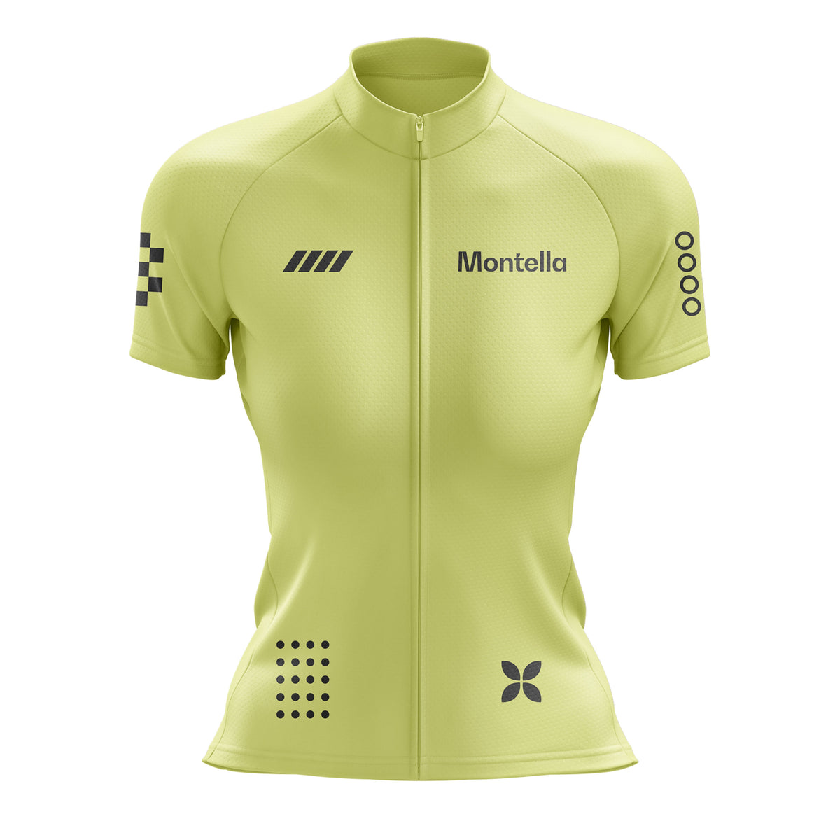 Women's Lime Yellow Cycling Jersey