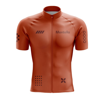 Men's Terracotta Cycling Jersey or Bib Shorts