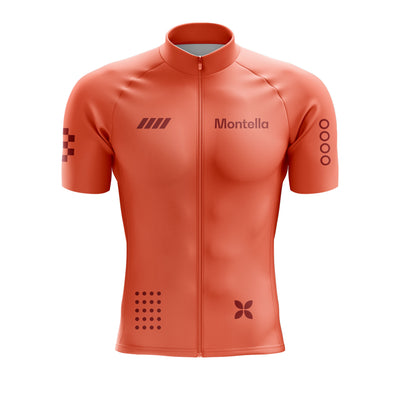 Men's Coral Cycling Jersey