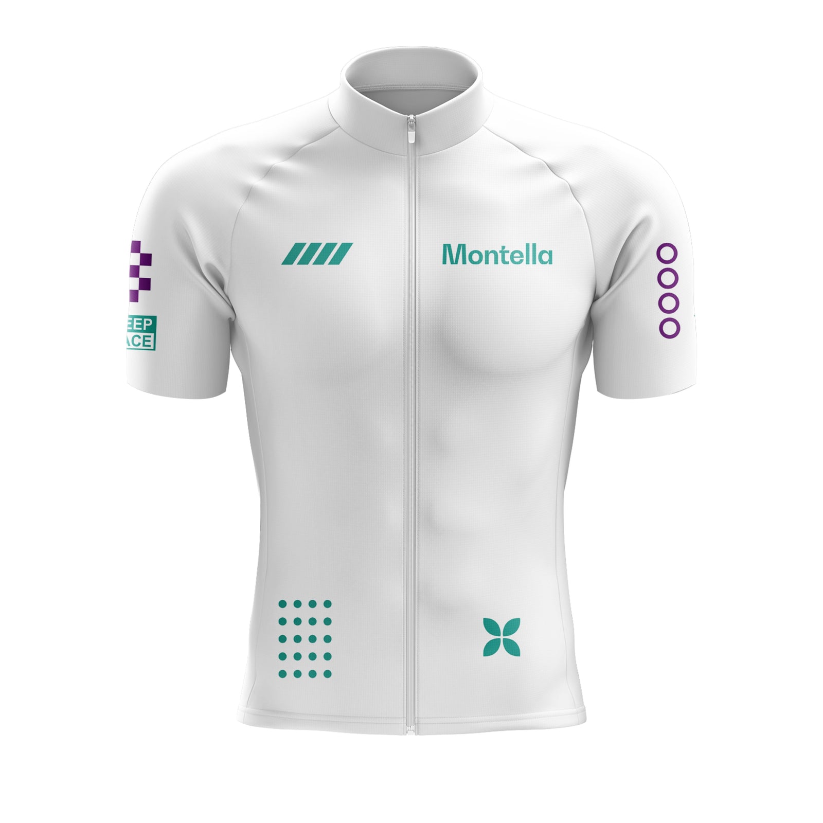 Jersey o baberos para hombres del lado azul