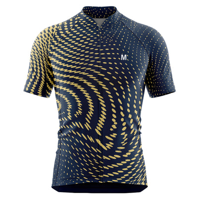 Men's Blue Wave Cycling Jersey