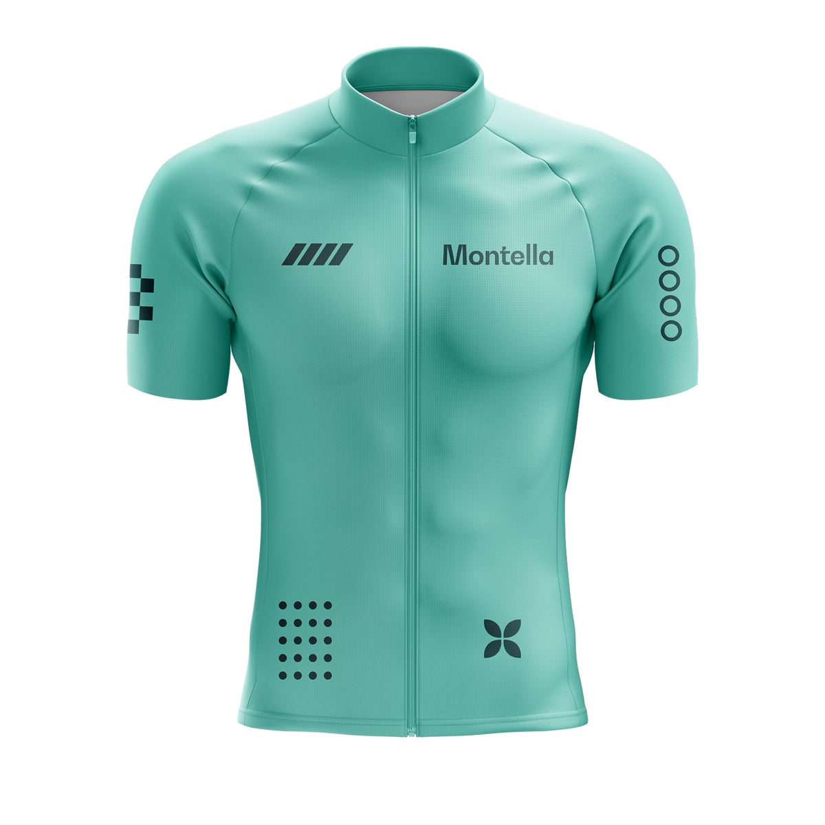 Men's Aqua Mint Cycling Jersey