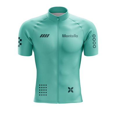 Men's Aqua Mint Cycling Jersey