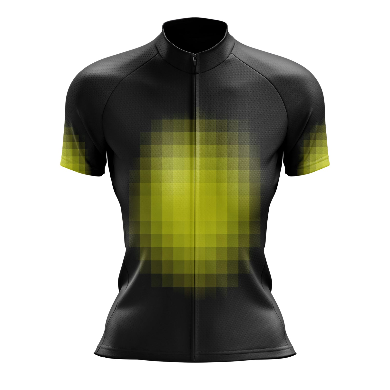 Women's Yellow Space Cycling Jersey