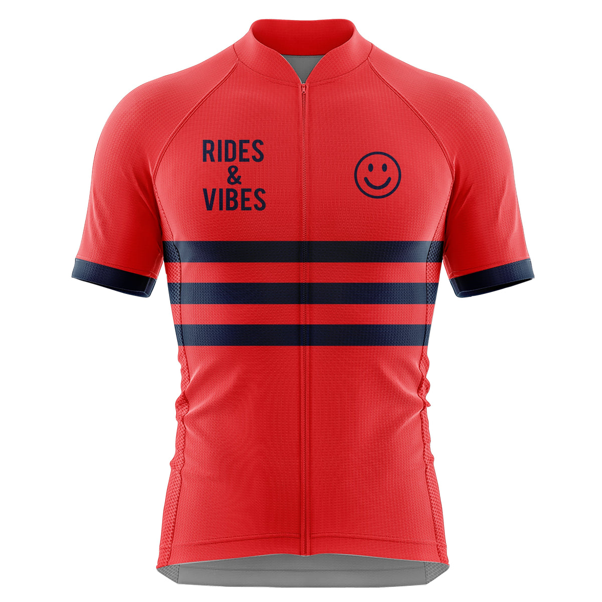 Men's Rides & Vibes Cycling Jersey - Red