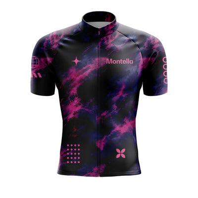 Men's Pink Space Cycling Jersey or Bib Shorts 26/24