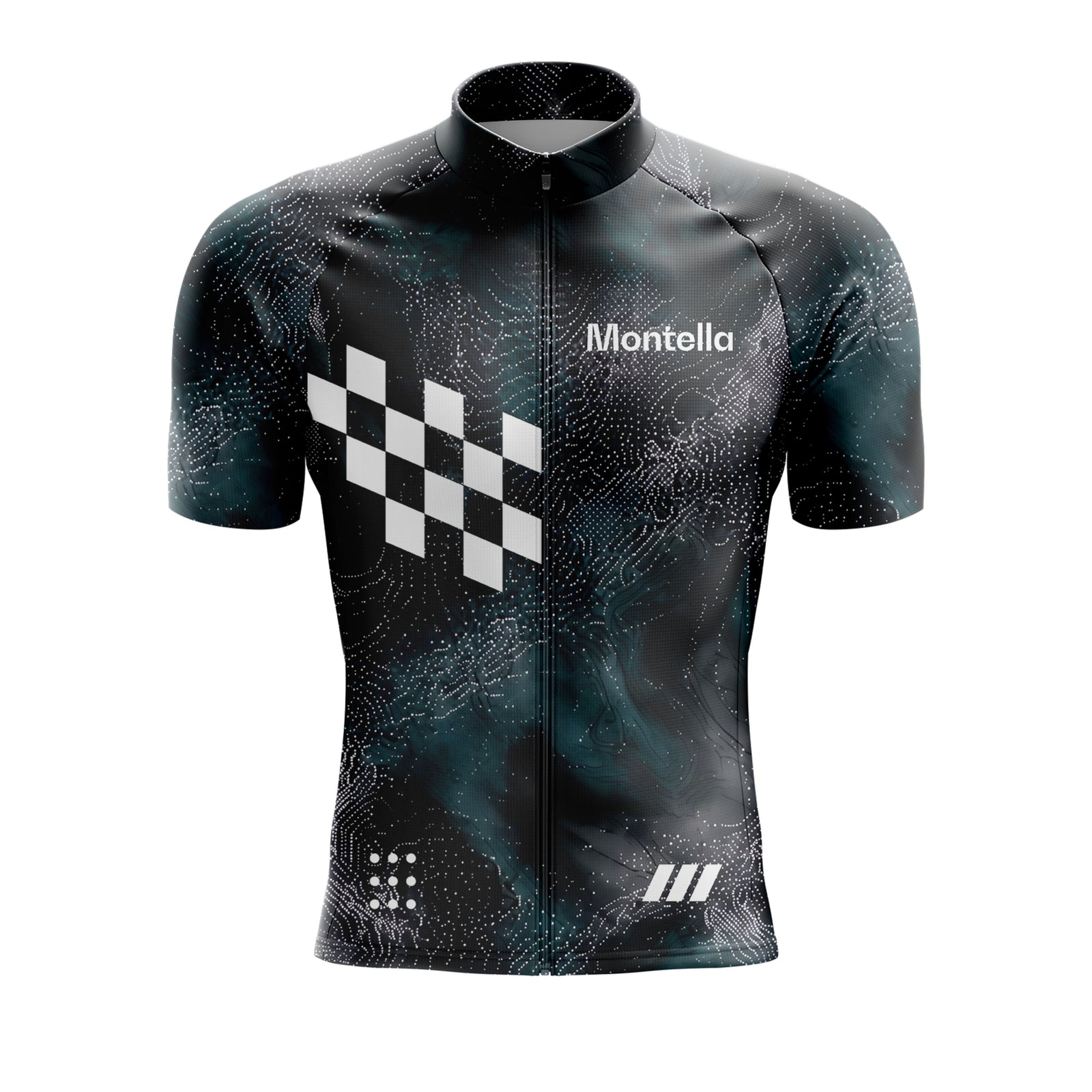 Jersey o baberos para hombres del lado azul