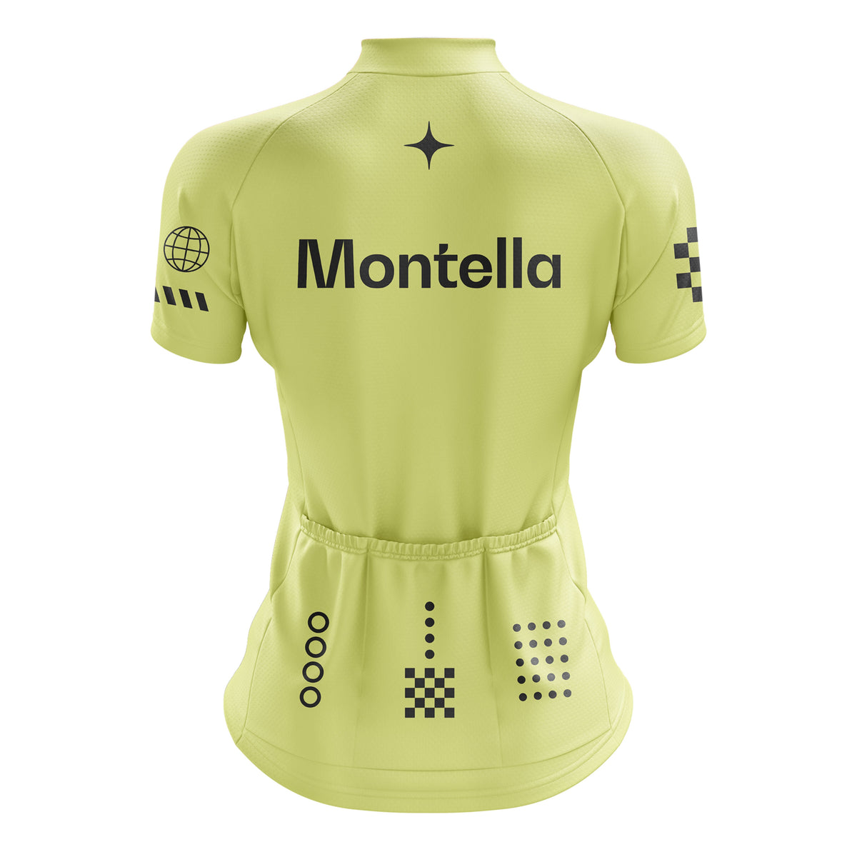 Women's Lime Yellow Cycling Jersey