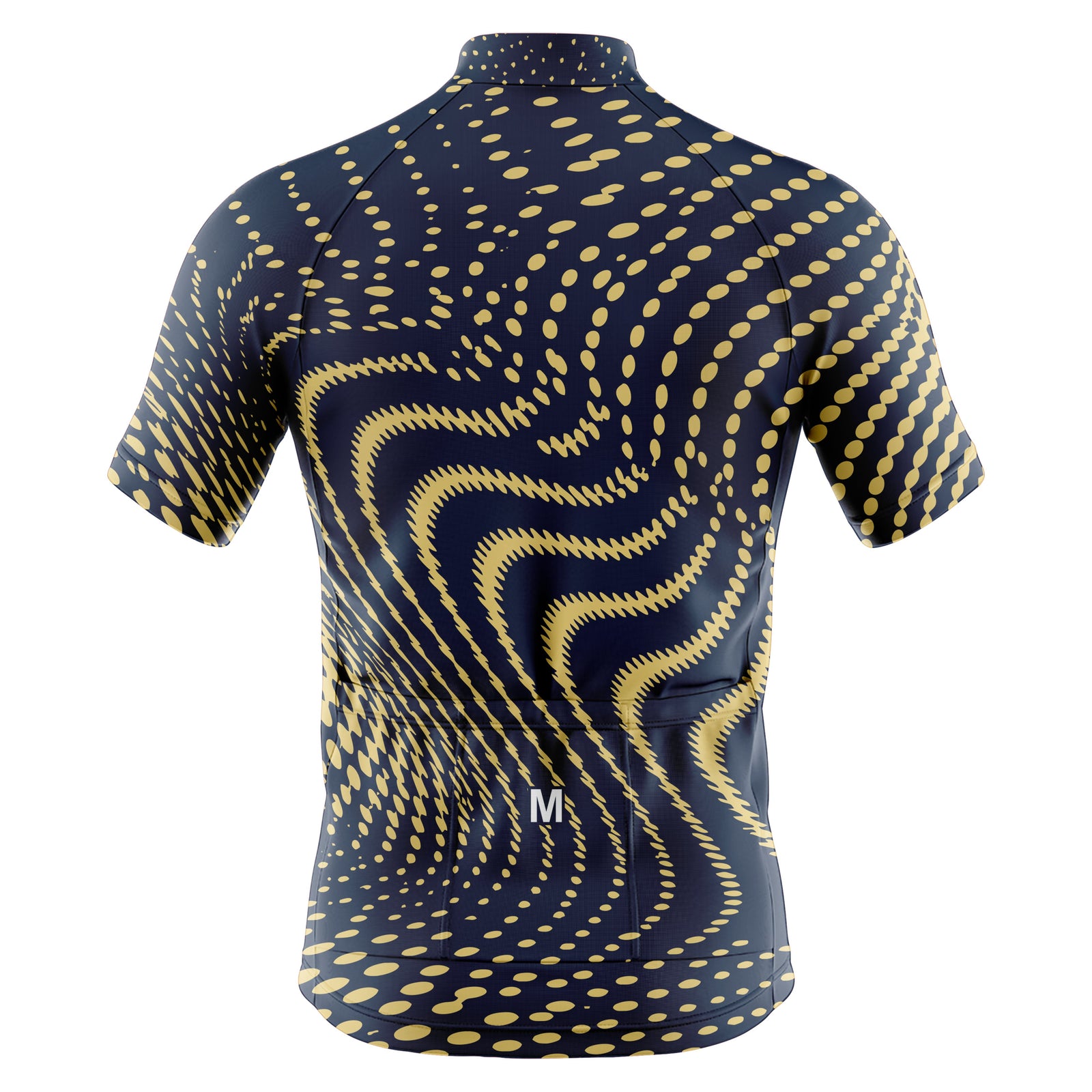 Men's Blue Wave Cycling Jersey