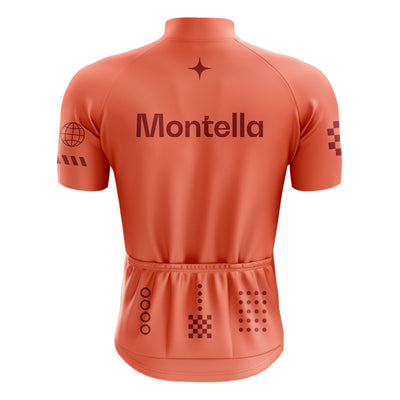 Men's Coral Cycling Jersey