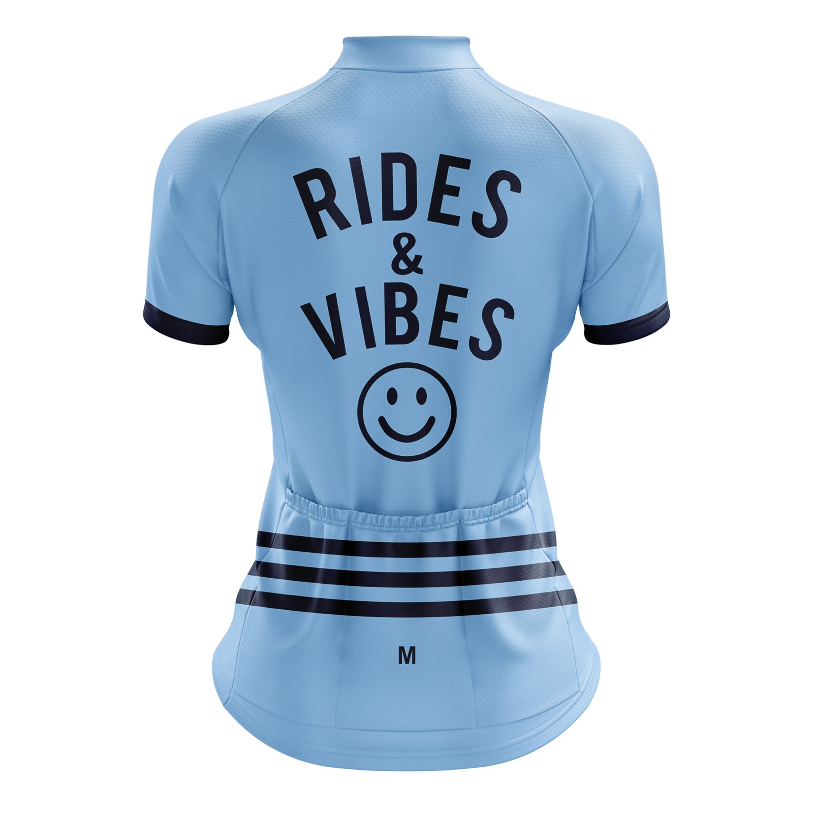 Jersey de ciclismo de gradiente rosado de mujeres