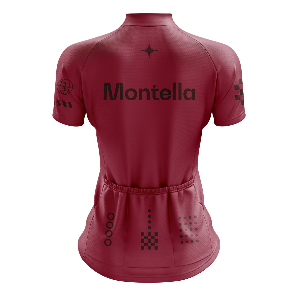 Women's Burgundy Cycling Jersey or Shorts