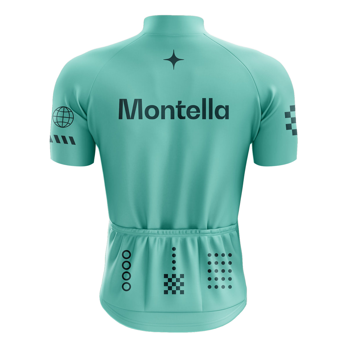 Men's Aqua Mint Cycling Jersey
