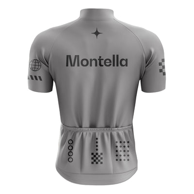 Men's Grey Cycling Jersey