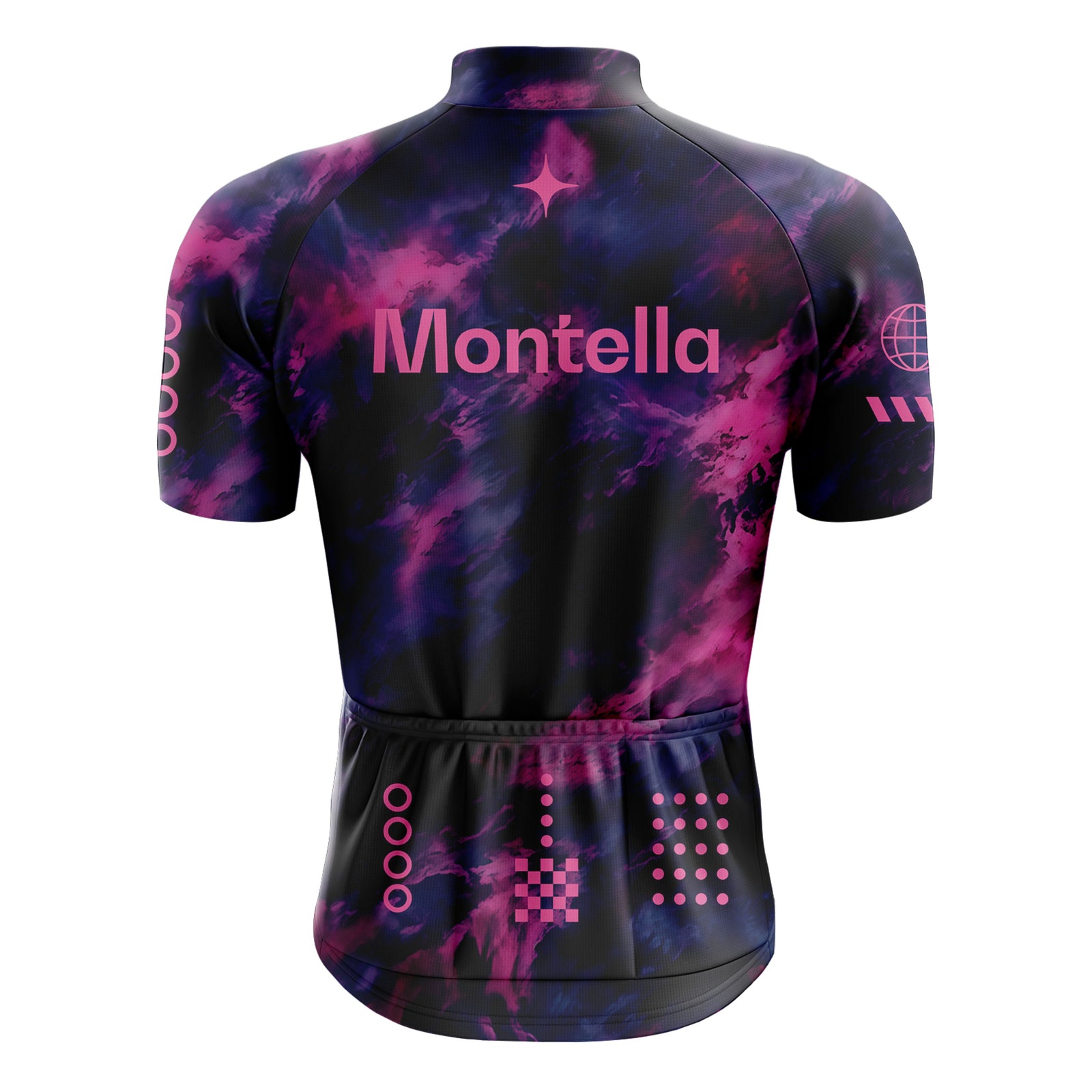 Men's Pink Space Cycling Jersey or Bib Shorts 26/24