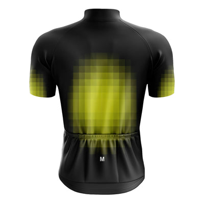 Men's Yellow Space Cycling Jersey 26/11