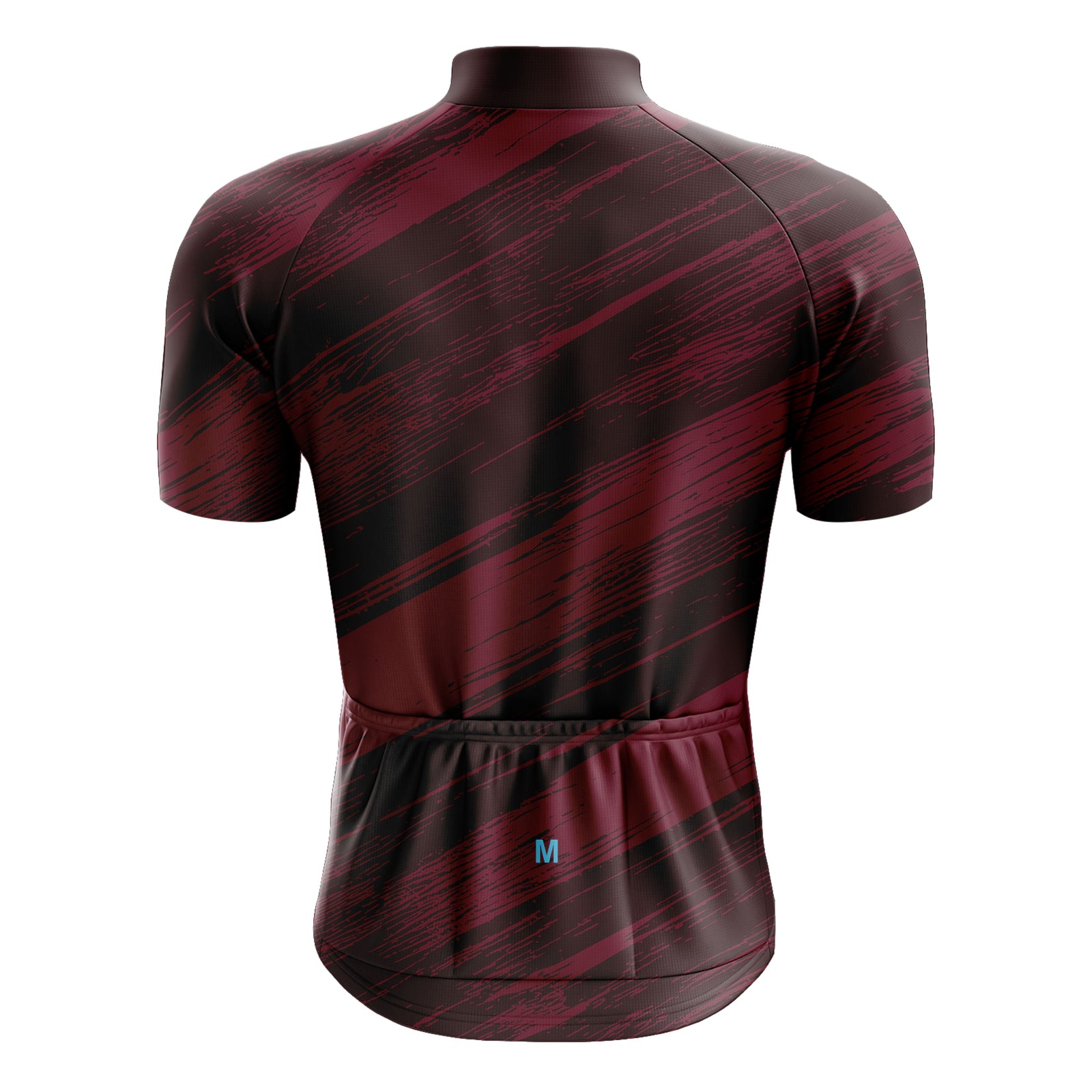 Men's Burgundy Cycling Jersey or Bib Shorts 26/17 Edition