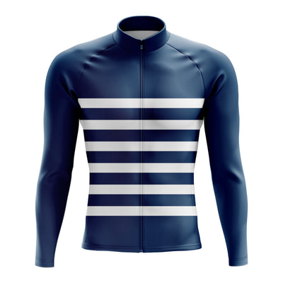 Men's Blue Long Sleeve Cycling Jersey 26/4 Edition