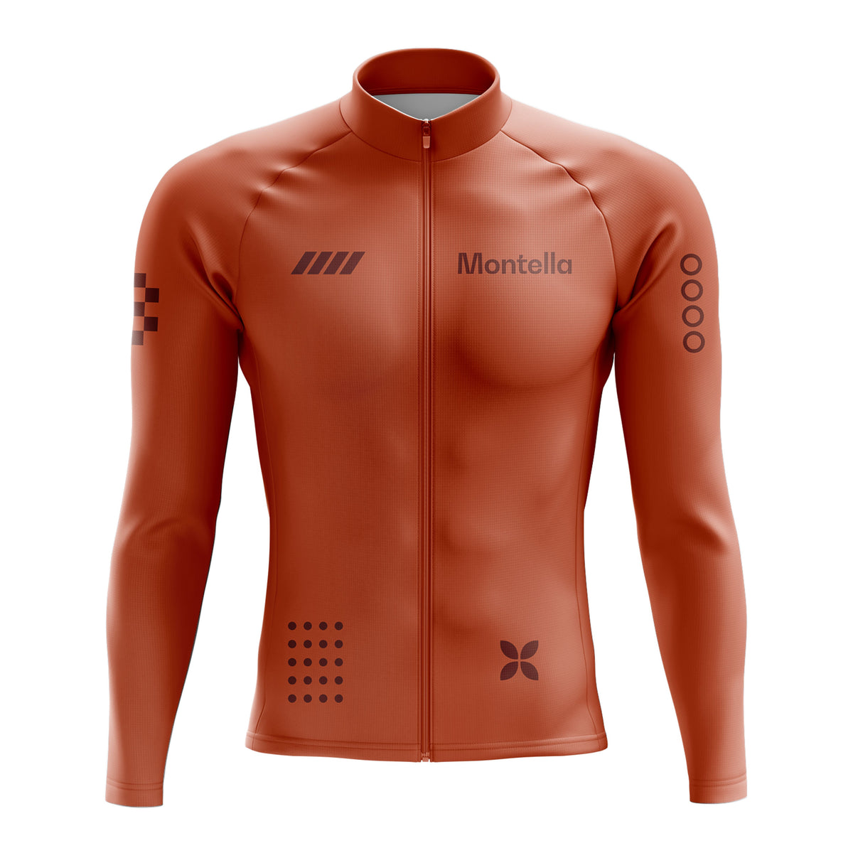 Jersey de ciclismo de manga de ángulo negro de los hombres