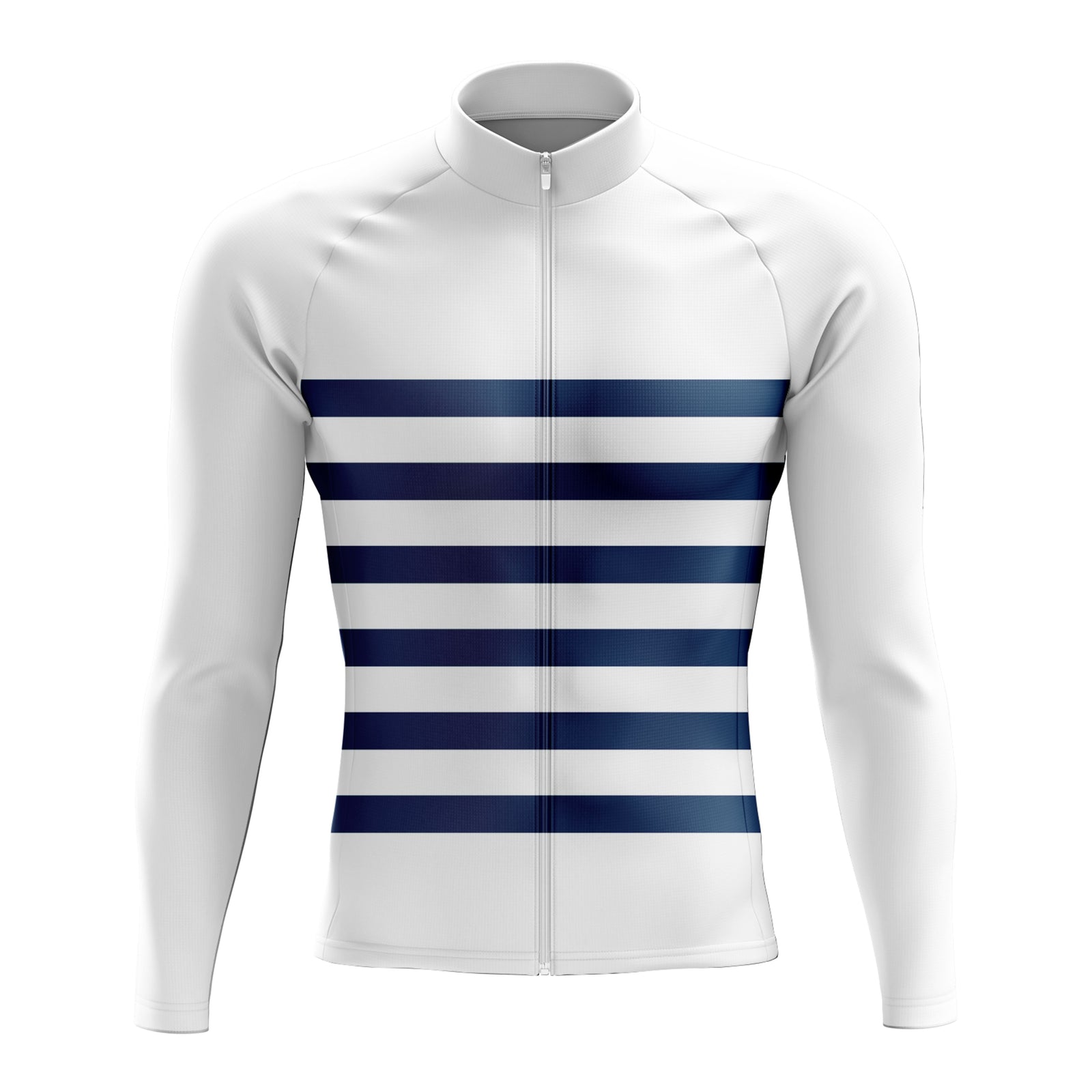 Men's White Long Sleeve Cycling Jersey 26/5 Edition