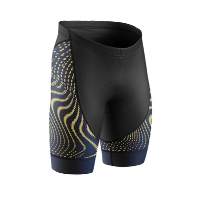 Mujeres pantalones cortos de ciclismo de gradiente rosa