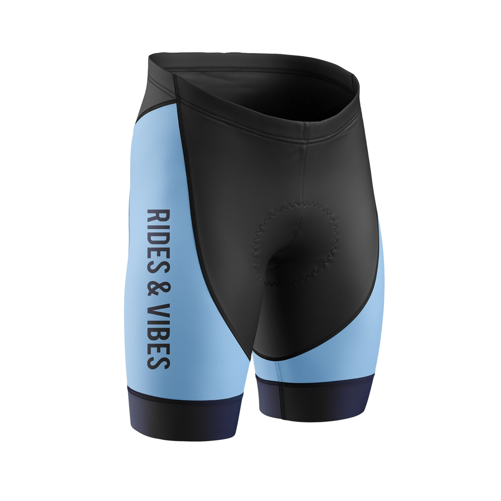 Mujeres pantalones cortos de ciclismo de gradiente rosa