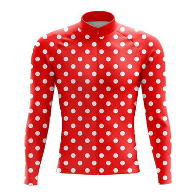 Men's Red Dots Long Sleeve Cycling Jersey 26/13 Edition