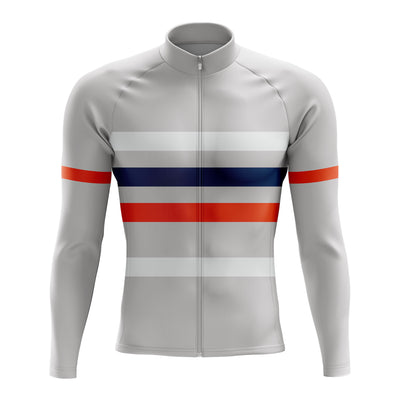Jersey de ciclismo de manga de ángulo negro de los hombres