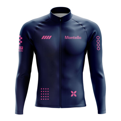 Men's Blue Label Long Sleeve Cycling Jersey 26/28