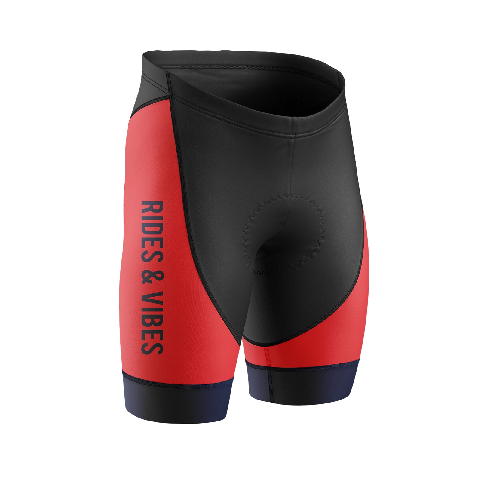 Mujeres pantalones cortos de ciclismo de gradiente rosa