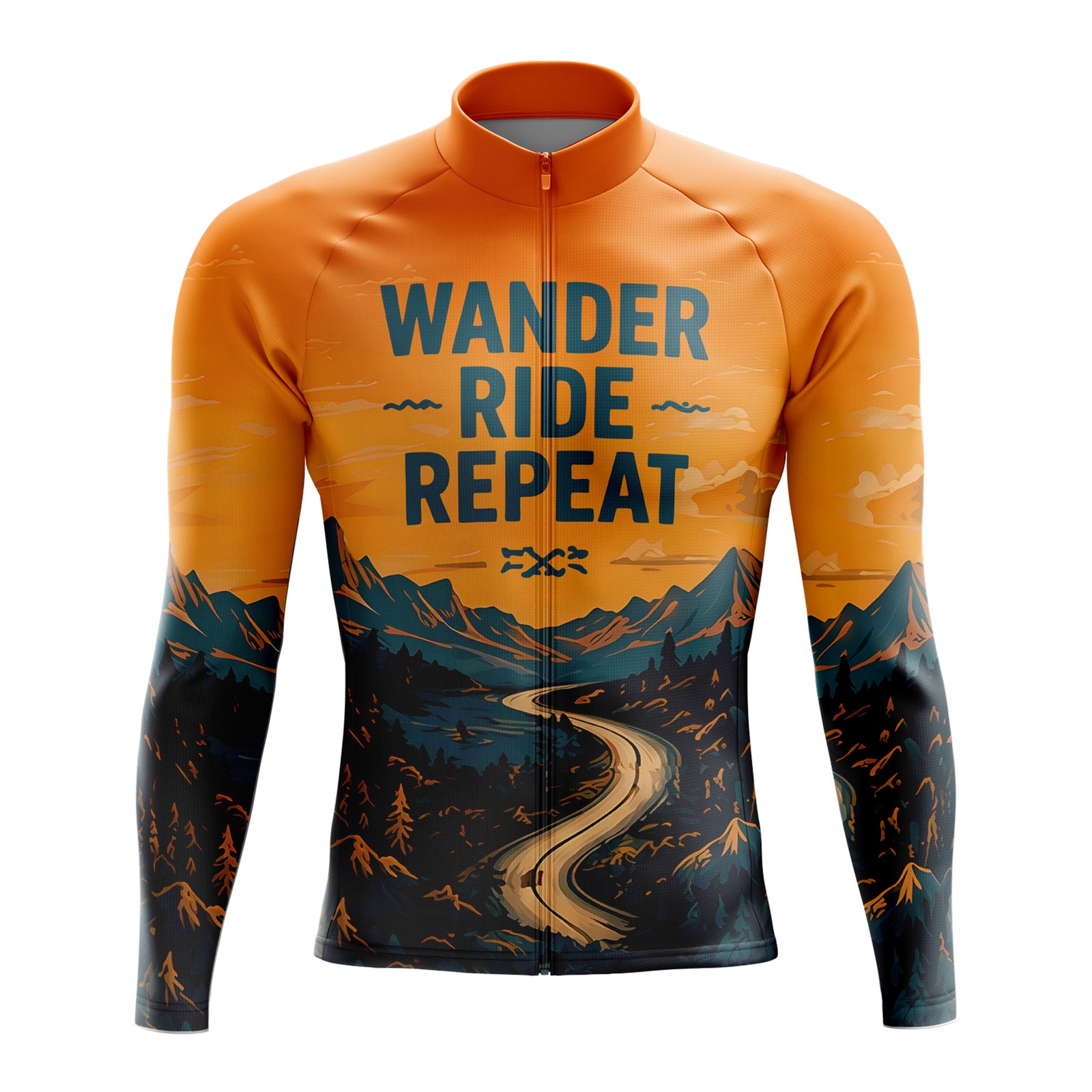 Men's Wander Long Sleeve Cycling Jersey
