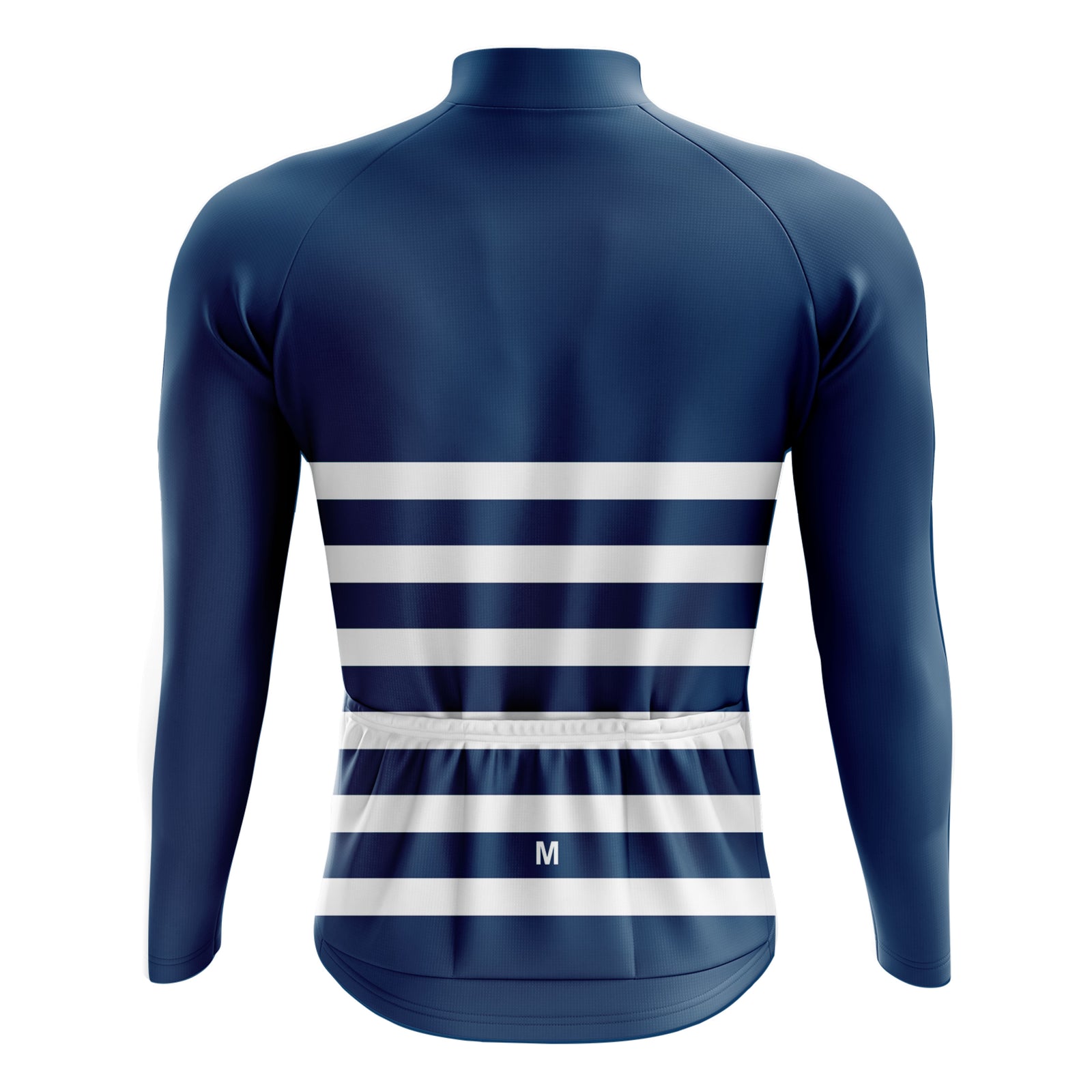 Men's Blue Long Sleeve Cycling Jersey 26/4 Edition