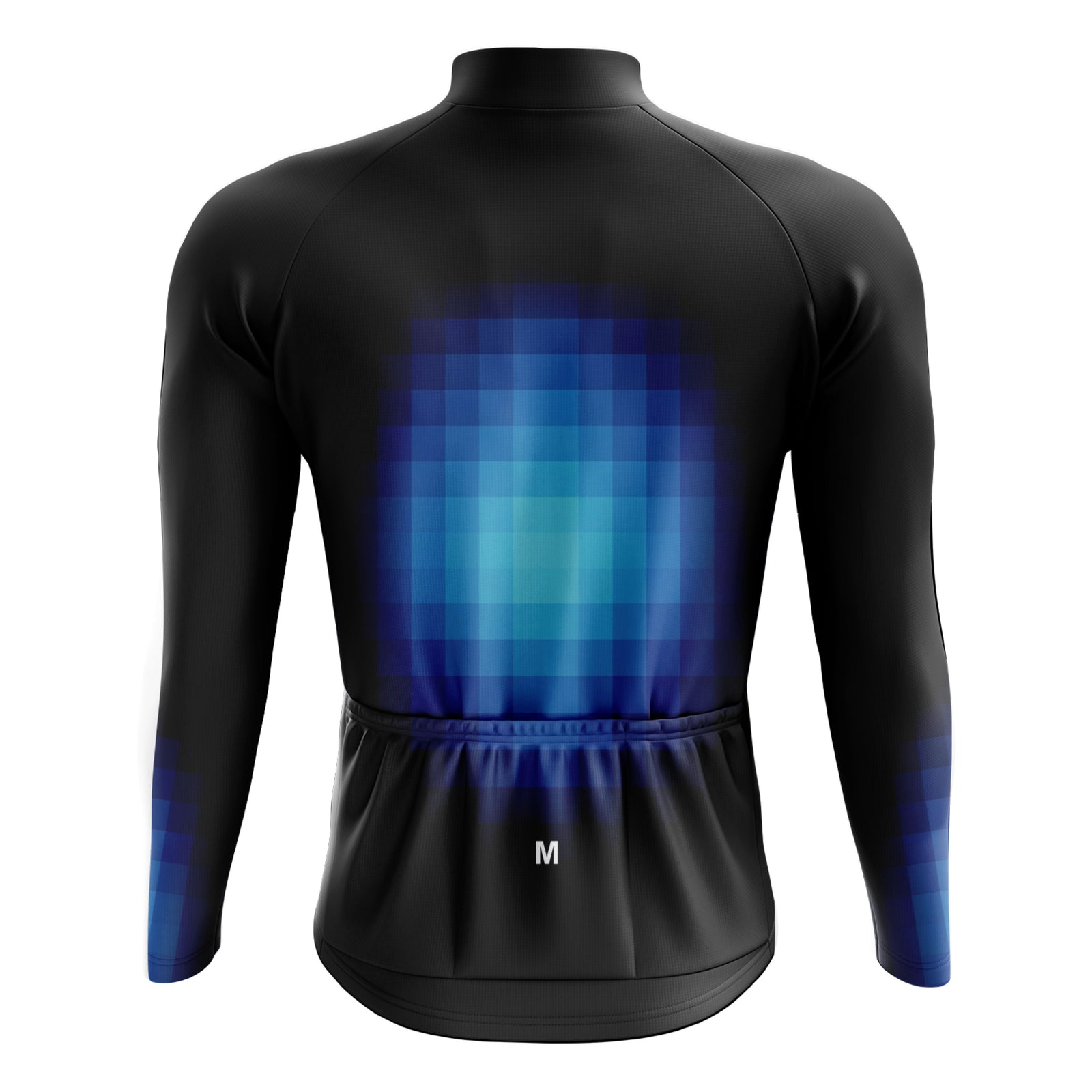 Men's Blue Space Long Sleeve Cycling Jersey 26/10
