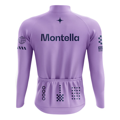 Jersey de ciclismo de manga de ángulo negro de los hombres