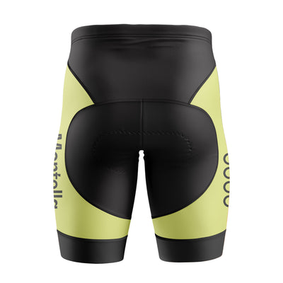 Mujeres pantalones cortos de ciclismo de gradiente rosa