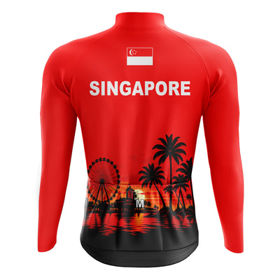 Men's Singapore Long Sleeve Cycling Jersey
