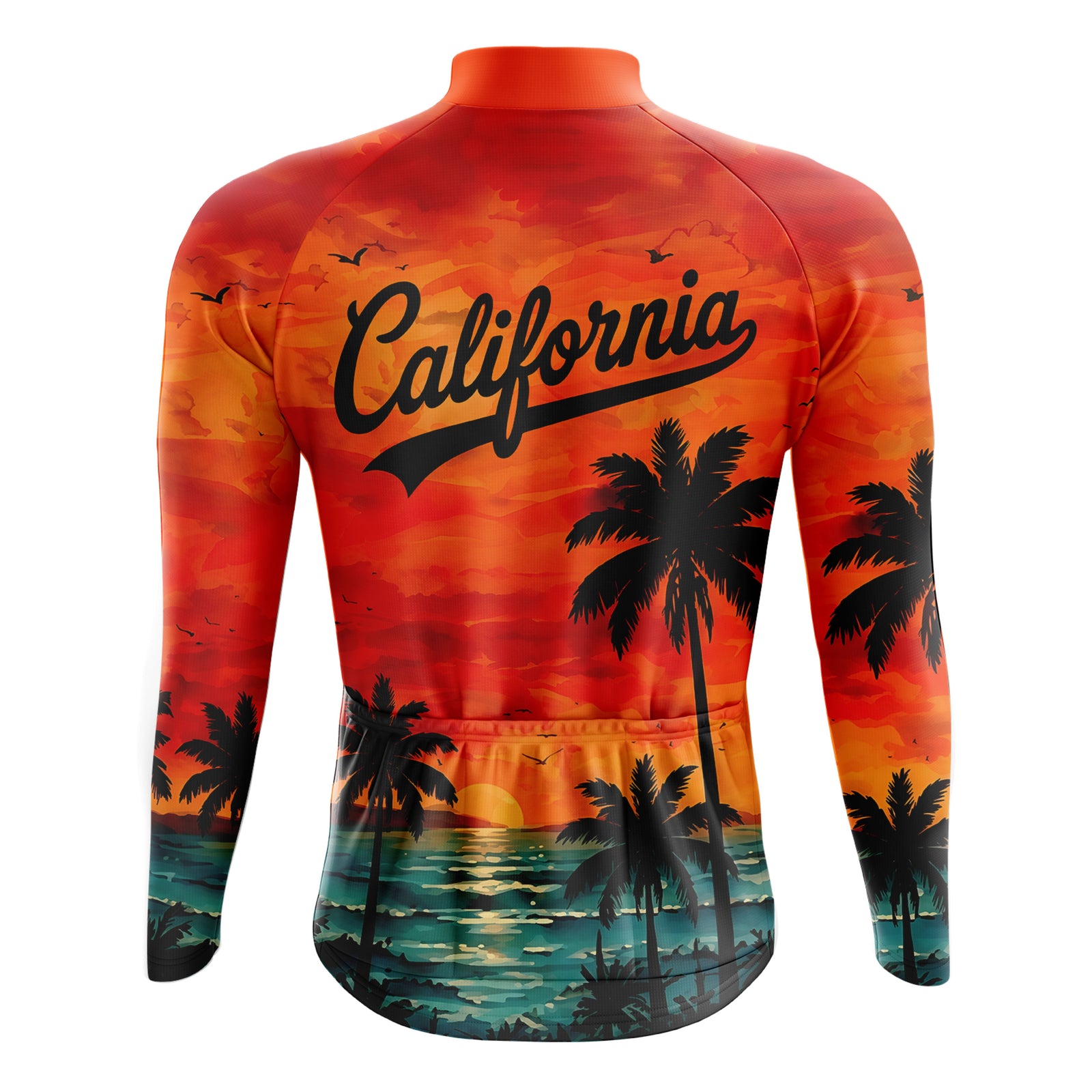 Men's California Long Sleeve Cycling Jersey