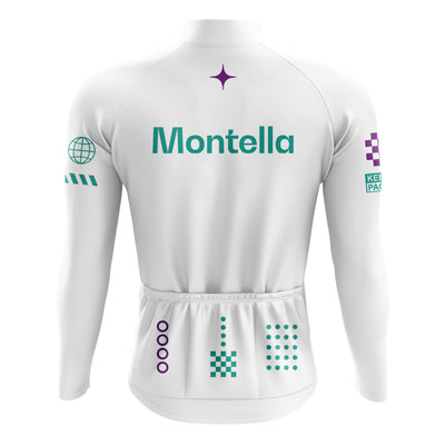 Jersey de ciclismo de manga de ángulo negro de los hombres