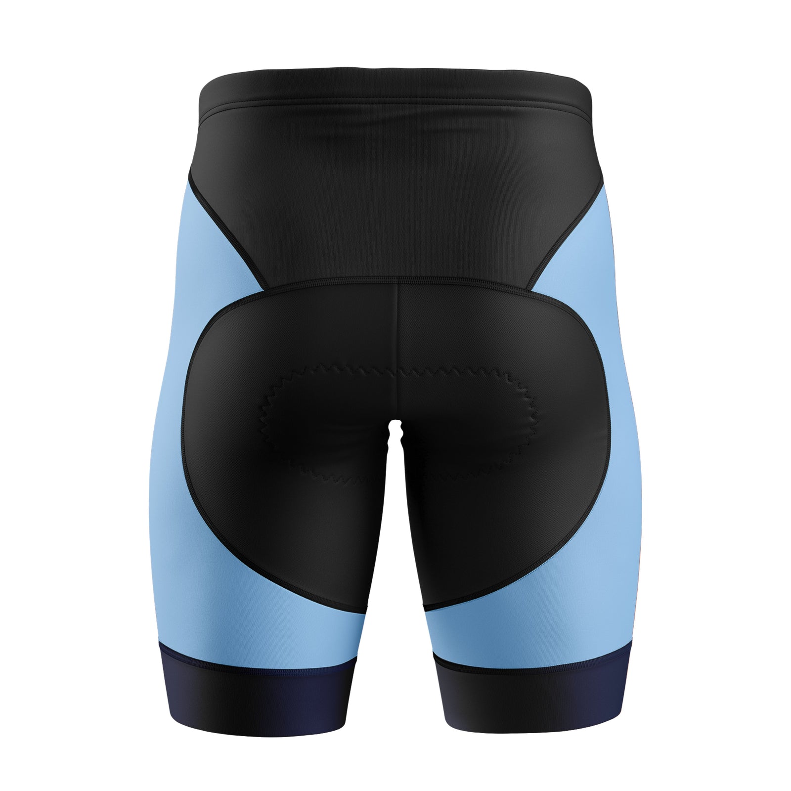 Mujeres pantalones cortos de ciclismo de gradiente rosa