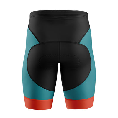 Mujeres pantalones cortos de ciclismo de gradiente rosa