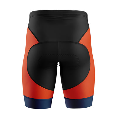 Women Orange Cycling Shorts 26 Edition
