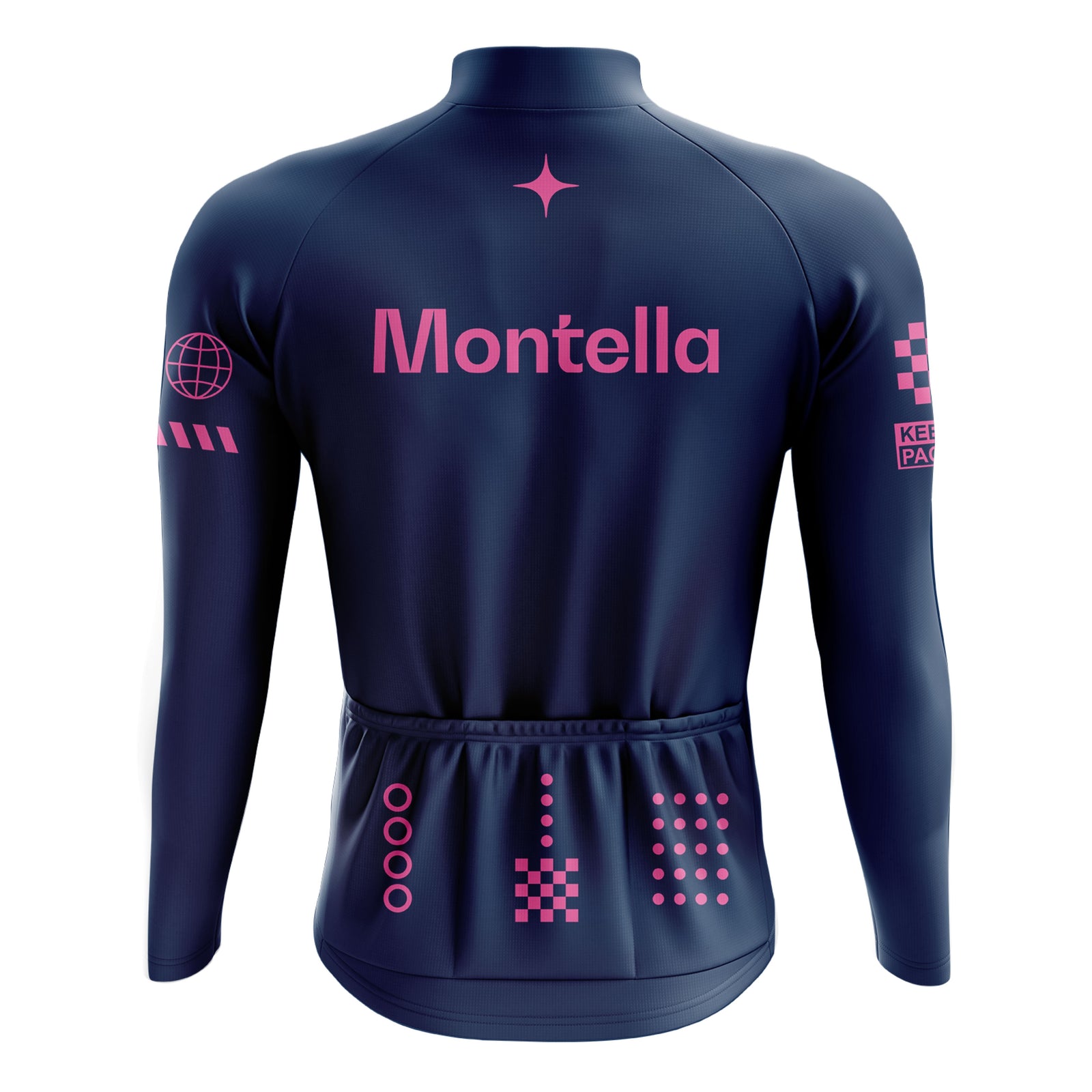 Men's Blue Label Long Sleeve Cycling Jersey 26/28