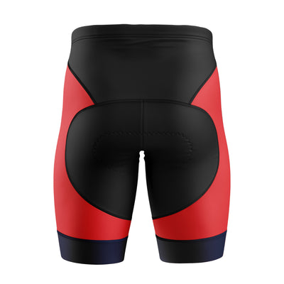 Mujeres pantalones cortos de ciclismo de gradiente rosa