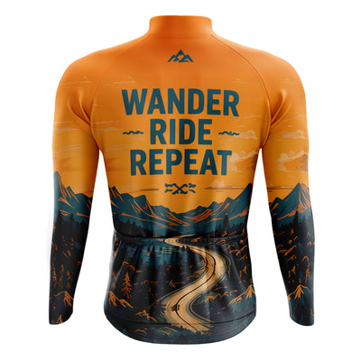 Men's Wander Long Sleeve Cycling Jersey