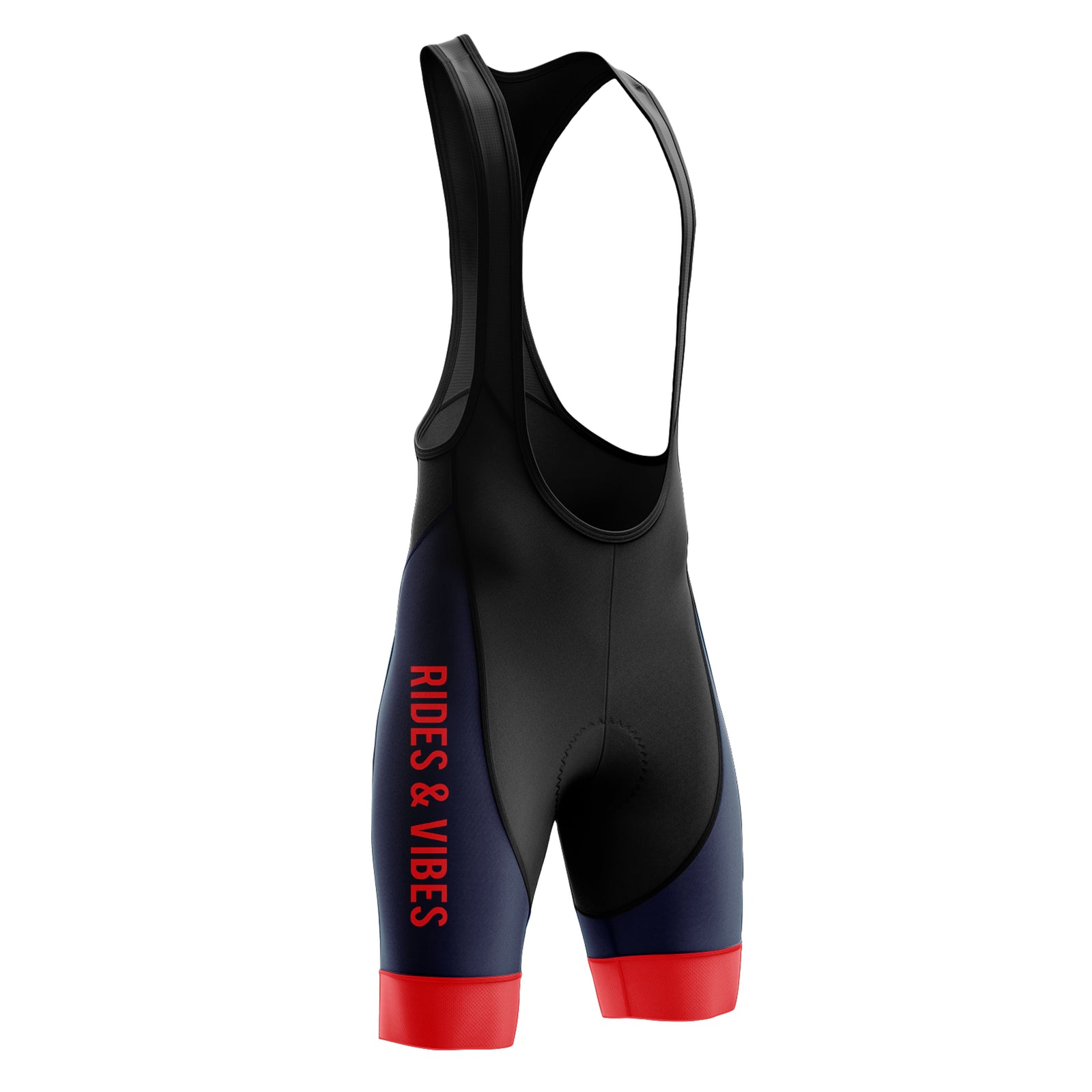 Pantalones cortos de ciclismo de lado azul