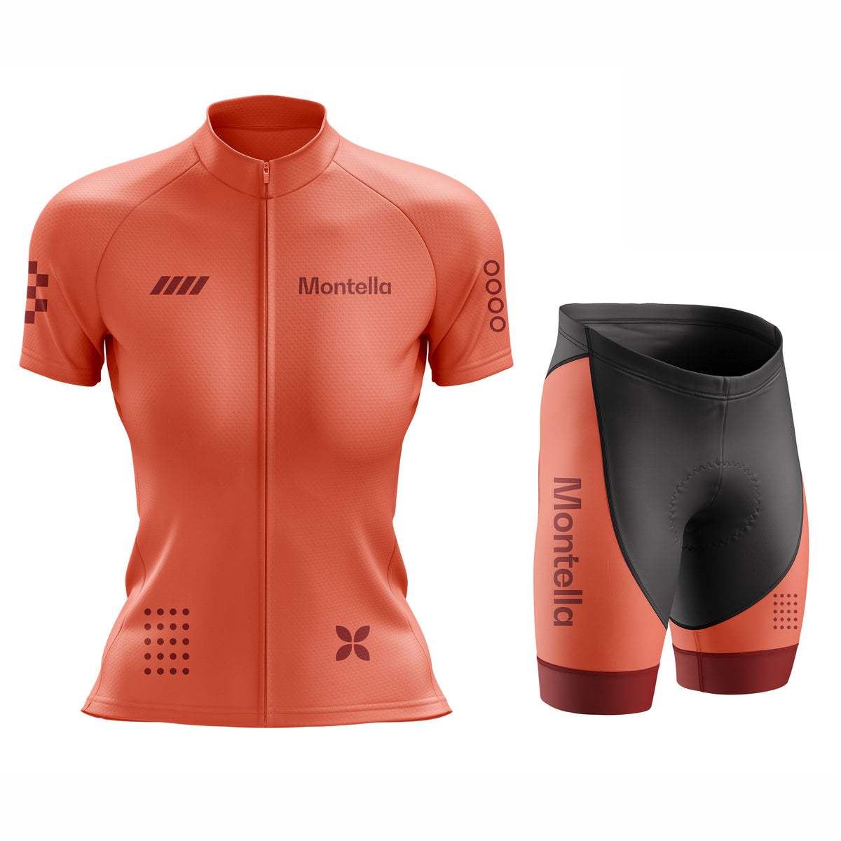 Women's Coral Cycling Jersey or Shorts
