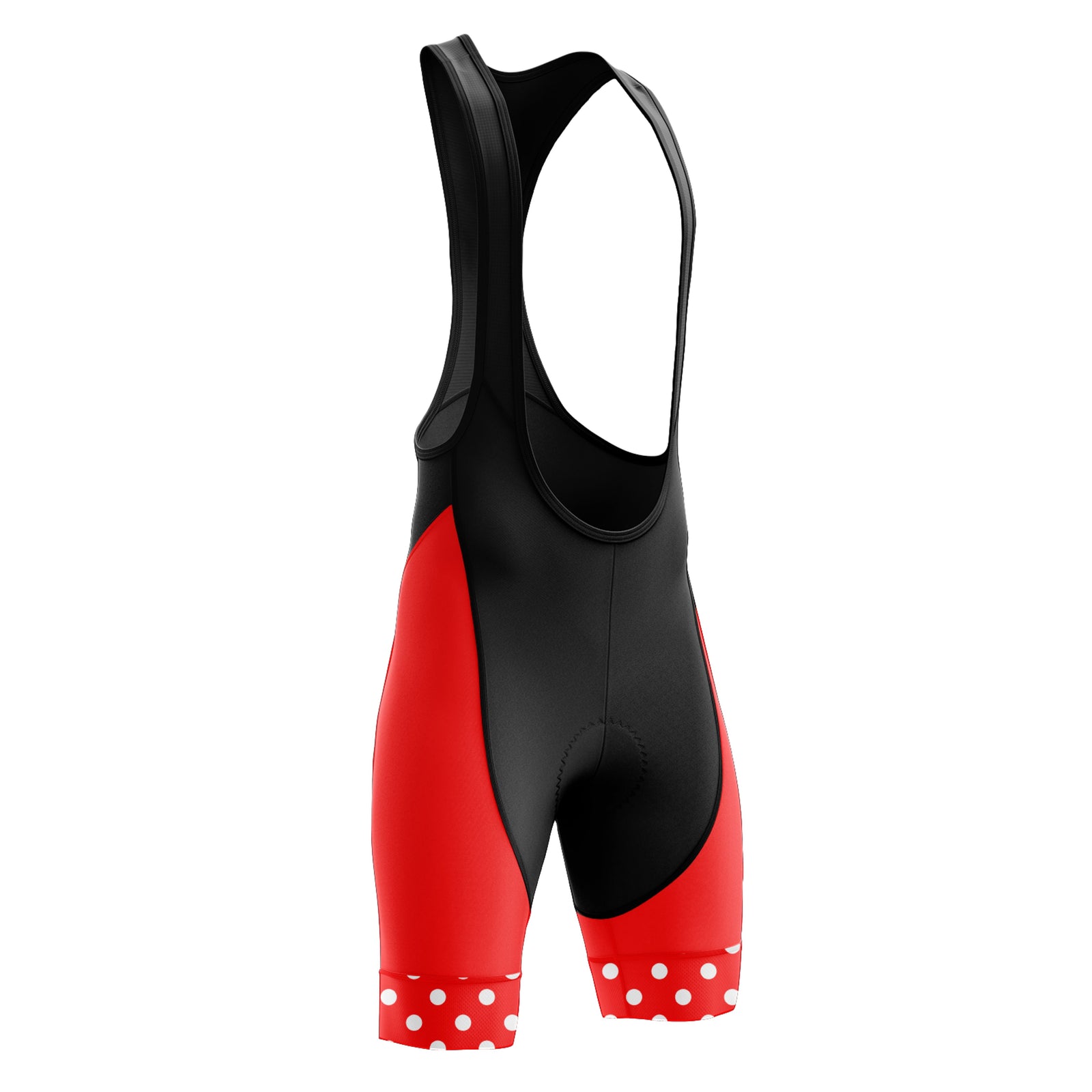 Men's Red Cycling Bib Shorts 26/13