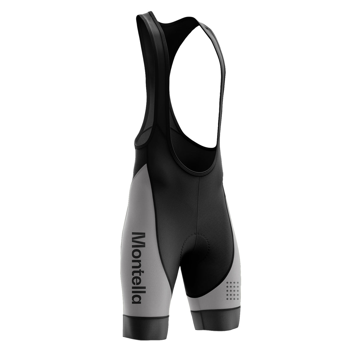 Men's Grey Cycling Bib Shorts