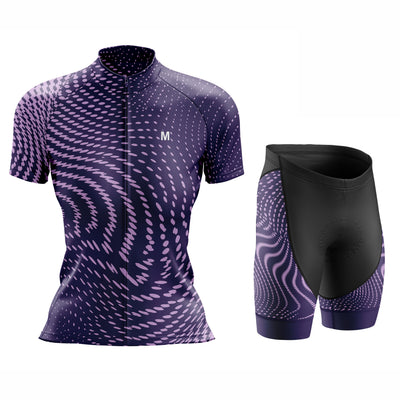 Women's Purple Wave Cycling Jersey or Shorts