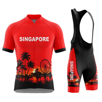 Men's Singapore Cycling Jersey or Bib Shorts